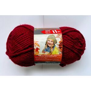 Bernat Softee Chunky 100% Acrylic Yarn, Wine